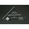 Acrylic Peak Award - Blank (7 1/2"x5"x3/4")